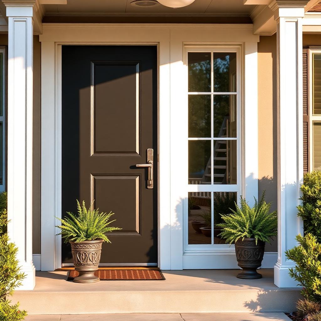 Front entry facelift — after